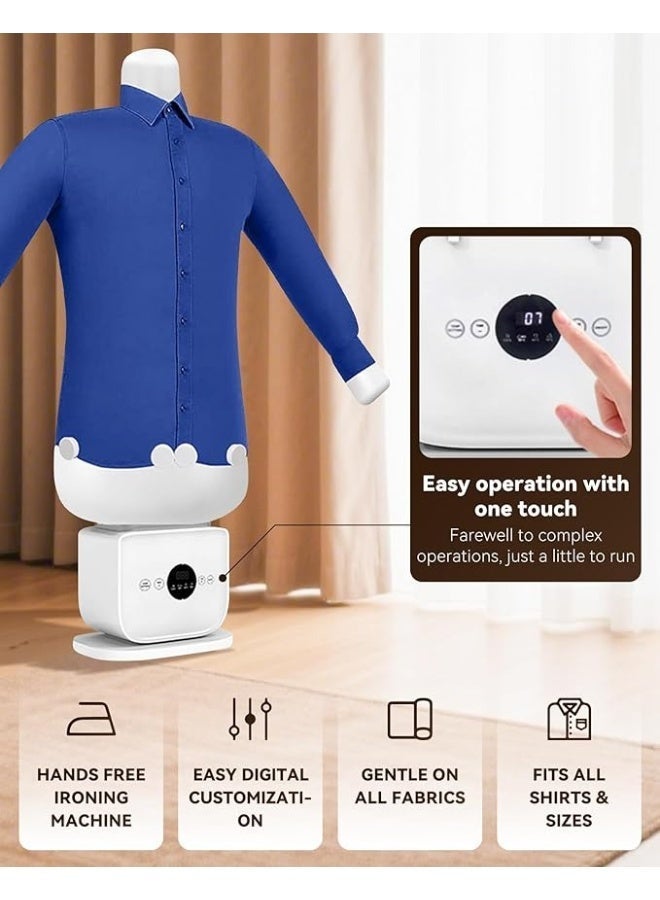 Macon Automatic Shirt Ironer & Dryer Machine (Time & Temperature Adjustable),Travel ,Home - Image 3